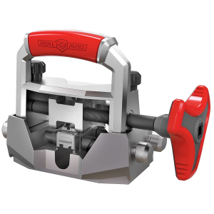 Real Avid AVMSP Master Sight Pusher Gray/Red Handgun Ergonomic Red Handle