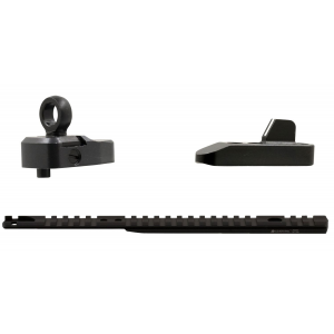 XS Sights ML10015 Marlin Optic Mounts & Ghost Ring WS Sight Sets Black White Stripe Front\t Ghost Rear for Marlin 1895