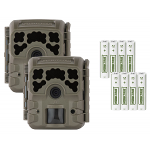 Moultrie MCG14074 Micro-32i Kit Green 32MP Resolution MicroSD Card Slot/Up to 32GB Memory 2 Pack