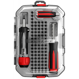 Real Avid AVSTDMS Smart-Torq & Driver Master Set Black Oxide Universal Firearm 83 Pieces