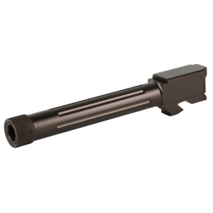 Lone Wolf Distributors AlphaWolf Barrel, 9mm, 5.3 in Threaded Barrel, 1/2X28 Thread Pitch, For 3rd and 4th Generation Glock 17, PVD Finish, Bronze AW-17TH-ORB - Lone Wolf