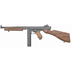 Auto Ordnance M1 Tommy Gun, Semi-auto Rifle, 45 ACP, 10.5 in Barrel, Black Finish, 30Rd Stick Mag M1SB