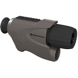 Stealth Cam STCXNVMSD Digital Monocular & Camera Night Vision 3x 20mm 8MP Resolution Brown Rubber Armor