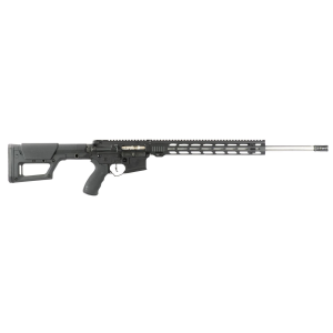 Alex Pro Firearms Varmint 2.0, Semi-auto Rifle, AR, 243 Winchester, 22 in Stainless Steel Barrel, 15 in MLOK Handguard, Cerakote Finish, Black, Nickel Boron BCG, Ergo Grip, Magpul PRS Stock, CMC Trigger, 1 Mag, 20 Rounds RI262