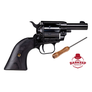 HERITAGE Mfg Bk22b3bbk Barkeep 22 Lr 6 Shot, 3.60 In Black Oxide Steel Barrel, Black Oxide Zinc Alloy Frame, Black Oxide Cylinder, Black Laminate Grip, Manual Safety, Exposed Hammer , Revolver
