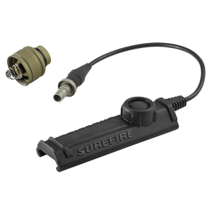 Surefire Replacement Rear Cap Assembly UE-SR07-TN, Fits M6XX Scoutlight Series, Includes SR07 Rail Tape Switch, Tan Finish UE-SR07-TN