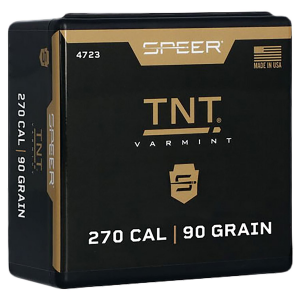 Speer 4723 TNT 270 Win .277 90 gr Jacket Hollow Point 650 Per Box/ 1 Case