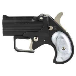 Old West Short Bore, Derringer, 380 ACP, 2.75 in Barrels, Matte Finish, Black, Pearl Grips, 2 Rounds, Guardian Package, Trigger Guard SBG380BP - Old West