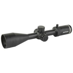 Riton Optics 1P412ASI 1 Primal Black 4-12x 50mm 1 in Tube Illuminated Red Dot Reticle Features Throw Lever - Riton