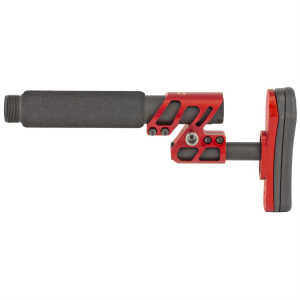 Odin Works Zulu 2.0 Adjustable Stock Kit OS-ZULU-KIT-RED, Red, Fits AR15 OS-ZULU-KIT-RED
