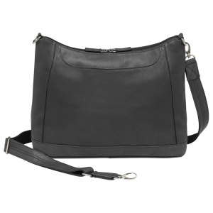 Gun Tote'n Mamas/Kingport GTM90BK Hobo Large Cross-Body Bag Black Leather Includes Holster