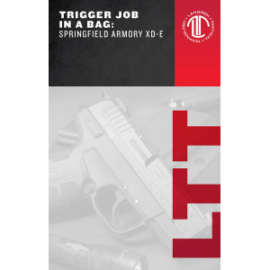 Langdon Tactical Tech LTTTJIB Trigger Job In A Bag Curved Trigger with 12.70 lbs Draw Weight for Springfield XD-E - Langdon Tactical
