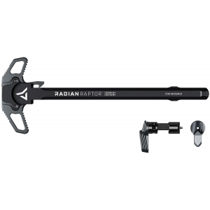 Radian Weapons R0664 Raptor Charging Handle & 45/90 Talon Safety\t Radian Gray\t Ambi Controls\t Fits Mil-Spec AR-15/M16 Platform