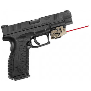 Crimson Trace 0136101N CMR-201 CTAN Rail Master Coyote Tan Universal Laser Sight Red Laser Pistol/Shotgun/Rifle