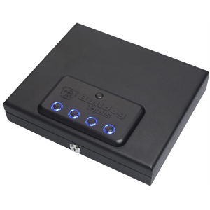Bulldog BD4055L Magnum Top Load Vault Access Code/Key Entry Black Powder Coat Steel LED Keypad