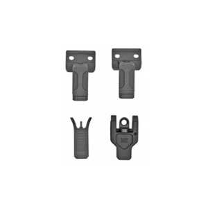 Midwest 45 Degree Offset Sight Set MI-CRS-FOSS-A2, Ambidextrous, Black Anodized Finish, Includes A2 Front Sight Tool MI-CRS-FOSS-A2