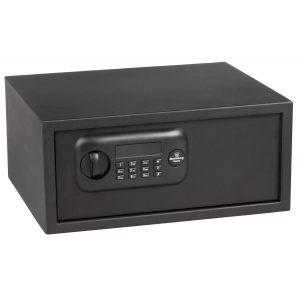Bulldog BD1035 Digital Laptop Vault Standard Keypad/Key Entry Black Powder Coat Steel 17 in x 14.50 in x 7.70 in