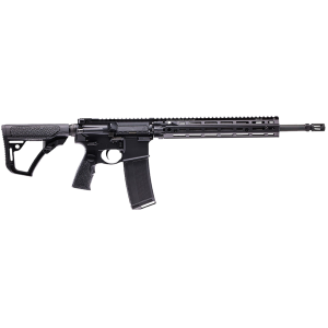 Daniel Defense 0219110750047 DD4 RIII 5.56x45mm NATO 16 in 30+1, Black, OEM Stock & Grip, 12.50 in M-Lok Handgaurd, Ambi Controls, Rifle