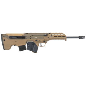 Desert Tech MDRX, Semi-automatic Rifle, Bullpup, 6.5 Creedmore, 20 in Barrel, 1:8 Twist, Threaded 5/8-24, Matte Finish, Flat Dark Earth, Shark Fin Grip, Forward Eject, 10 Rounds, 1 Magazine MDR-RF-C2010-FEC-F