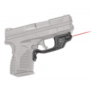 Crimson Trace LG469 Laserguard 5mW Red Laser with 633nM Wavelength & 50 ft Range Black Finish for Springfield XD-S (Except Mod2 Variant)