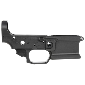 Sharps Bros SBLR08F Livewire Stripped Lower Multi-Caliber Black Anodized Finish 7075-T6 Aluminum Material Compatible with Mil-Spec for AR-Platform