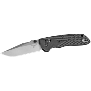 Hogue Deka 24279, Folding Knife, CPM-20CV, Plain Edge, Clip Point Blade, 3.25 in, Stone Tumbled Blade Finish