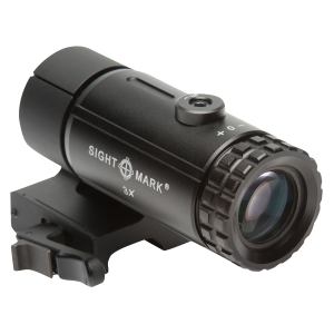 Sightmark SM19063 T-3 Magnifier 3X with Flip to Side Mount Magnifier Matte Black 3x23mm
