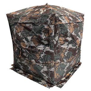 Rhino Blinds R180STPRED Rhino-180 5-Hub Design See Through Realtree Edge 150 Denier/Mesh 58 in x 55 in, 66 in High - Rhino Blind