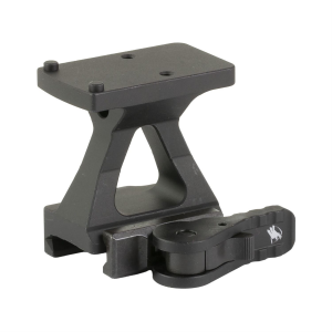 American Defense Mfg. AD-RMR, Quick Detach Mount, 2.33 in Night Vision Height, Fits Trijicon RMR, Anodized Finish, Black AD-RMR-LW-NV-STD