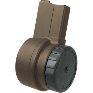 Aim Sports W15MB Warrior Systems 50rd 5.56x45mm NATO Drum For AR-15 Bronze Cerakote