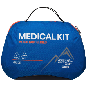 Adventure Medical Kits 01001007 Mountain Guide Treats Injuries/Illnesses Water Resistant Blue