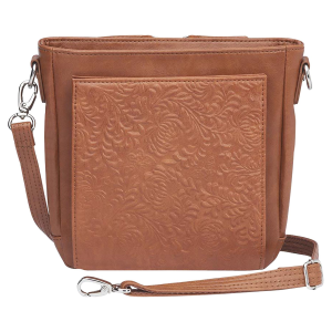 Gun Toten Mamas/kingport GTM201DBTN BOHO Mini X-Body Washable Tan Leather Includes Mini Holster