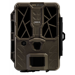Spypoint 01916 Force-20 Brown 1.50 in Display 20MP Image Resolution Low Glow IR Flash SD Card Slot Up to 32GB Memory