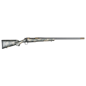 Christensen Arms 8010619200 Ridgeline FFT 7mm-08 Rem 4+1 20 in Burnt Bronze Cerakote Threaded Barrel, Burnt Bronze Cerakote Aluminum Receiver, Green w/Black/Tan Accents Fixed Sporter Carbon Fiber Stock, , Rifle