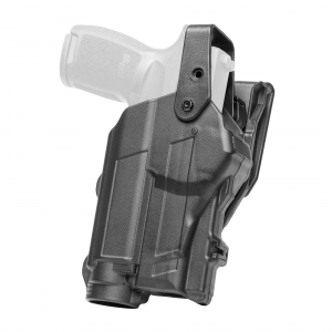 Rapid Force Duty Holster RFS-0692-R-MB-9-D, Outside the Waistband Holster, Level 3 Retention, Fits Sig P320c with Light, Mid Ride