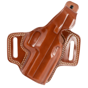 Galco FL822 Fletch OWB Tan Leather Belt Slide Fits Sig P320 Compact Fits Sig P320X Compact Fits Sig M18 Right Hand