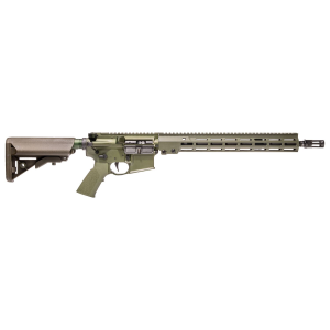 Geissele Automatics 08188ODG Super Duty 5.56x45mm NATO Caliber with 16 in Barrel, No Magazine, OD Green Metal Finish, OD Green B5 Enhanced Sopmod Stock & Geissele Polymer Grip Right Hand