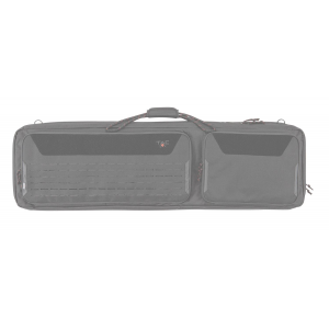 Tac Six 10832 Unit Tactical Case made of Black 600D Polyester with Lockable Zippers\t Flexible Design\t Rope Handles\t MOLLE System\t Storage Pockets & Holds up to 2 Rifles 46 in L x 13 in W x 4 in H Interior Dimensions