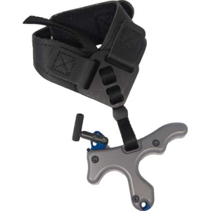Hot Shot Archery Haze Release 3 Finger Black W/Silent Triggr 5485 - Hot Shot Archery