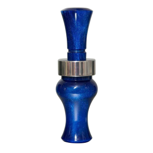 Echo Calls 79014 Meat Hanger Double Reed Mallard Sounds Attracts Ducks Blue Pearl Acrylic