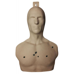 Birchwood Casey 3DTGT30PK Silhouette Target 21.50 in H x 14 in W x 4.70 in D 3D Tan 30 Per Pack