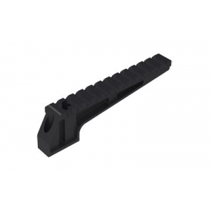 Badger Ordnance Condition One CLIF 700-21B, 12 Slot Rail, Fits the Badger C1 Unimounts, Anodized Finish, Black 700-21B
