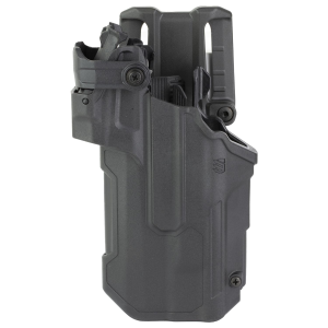 BLACKHAWK T-Series L3D RDS 44ND61BKL, Duty Holster, Left Hand, Black Finish, Fits Sig P320/P250 With TLR1/TLR2