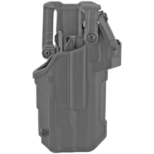 BLACKHAWK T-Series L3D RDS 44ND61BKR, Duty Holster, Right Hand, Black, Fits Sig P320/P250 With TLR1/TLR2