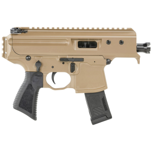 Sig Sauer PMPX3BCHNB MPX Copperhead 9mm Luger 20+1 3.50 in Carbon Steel Barrel w/Integrated Muzzle Brake, Elite Series Cerakote Finished Upper Receiver, Controls, Black Polymer Grip (No Brace), Pistol