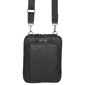 Gun Toten Mamas/kingport GTM99BK CrossBody Shoulder Pouch Black Leather Includes Holster