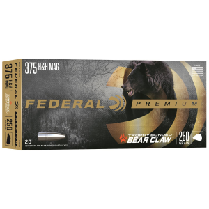 Federal Premium Cape-Shok Ammunition 375 H&H Mag | P375T4 - Federal