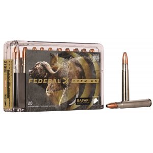 Federal P375SA Premium Safari Cape-Shok 375 H&H Mag 300 gr Swift A Frame 20 Per Box/ 10 Cs