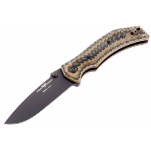Wilson Combat WTKELCMCG10 Extreme Lite Carry 3.50 in Folding Clip Point Plain Black DLC N690Co SS Blade Multi Cam Starburst G10 Handle