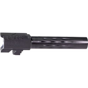 Faxon Glock 19 Barrel 9Mm Flame Fluted Non Threaded Blk GB910N19LGQN